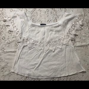 Ambiance Off the Shoulder Crop Top